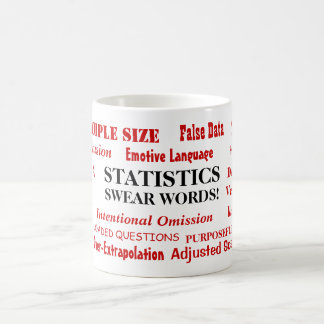 Statistik Swear Words Funny Statistician Geschenk Kaffeetasse