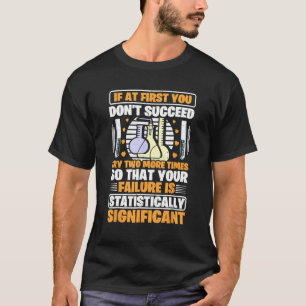 Statistik Wissenschaft für Frauen Chemie T-Shirt