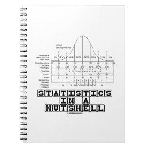 Statistiken in einer Unterlage (Statistisches Date Notizblock