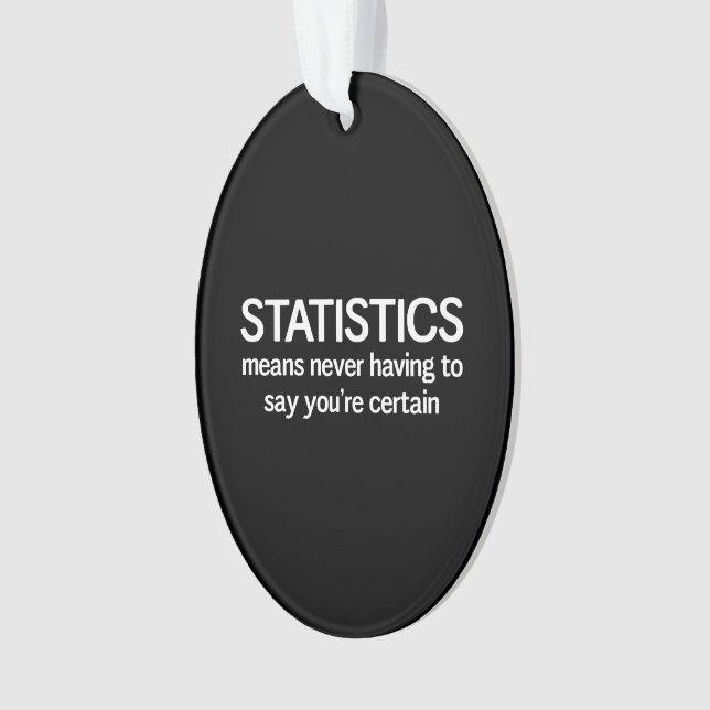 Statistiken Ornament (Vorderseite)