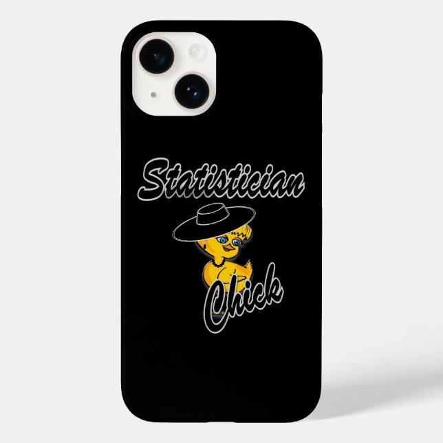 Statistiker Chick #4 Case-Mate iPhone Hülle (Rückseite)