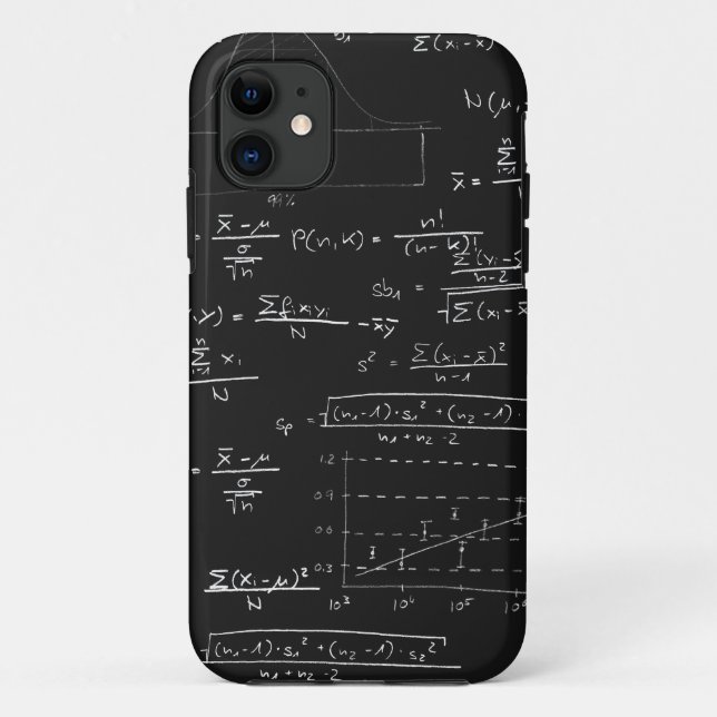 Statistiktafel Case-Mate iPhone Hülle (Rückseite)