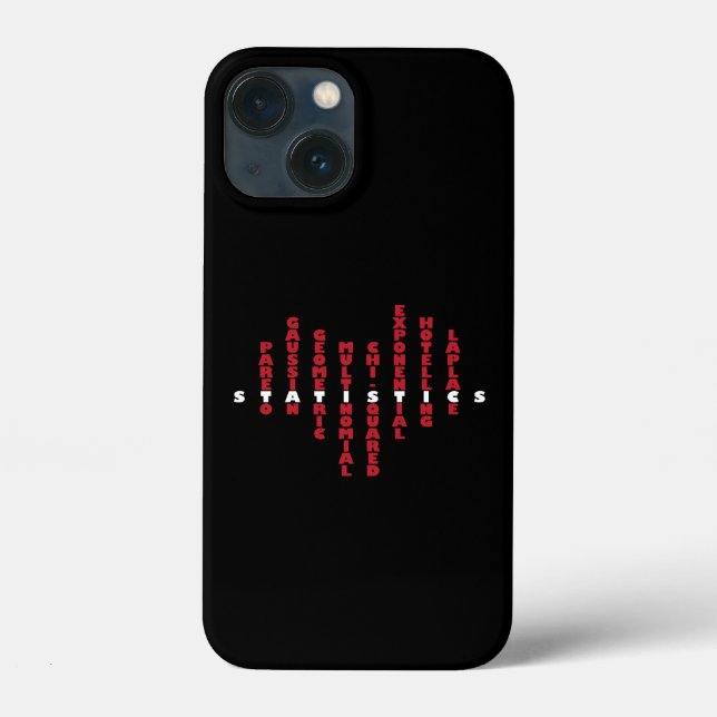 Statistiques d'amour coque iphone (couleur foncée) (Verso)