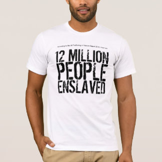 Statistiques de T-shirt d'esclavage (hommes)