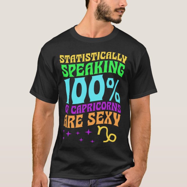 Statistisch gesprochen 100 % der Kapricorne A T-Shirt (Vorderseite)