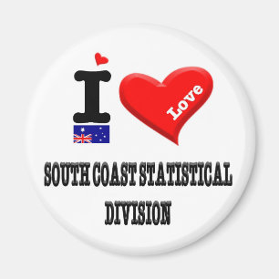 STATISTISCHE ABTEILUNG SÜDKÜSTE - I Liebe Magnet