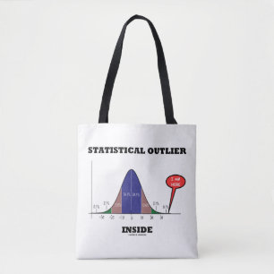 Statistischer Ausreißer innerhalb des Bell Curve-S Tasche