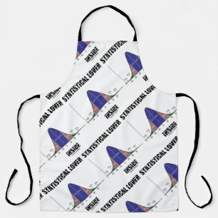 Statistischer Lover Inside Bell Curve Geek Spaß Schürze