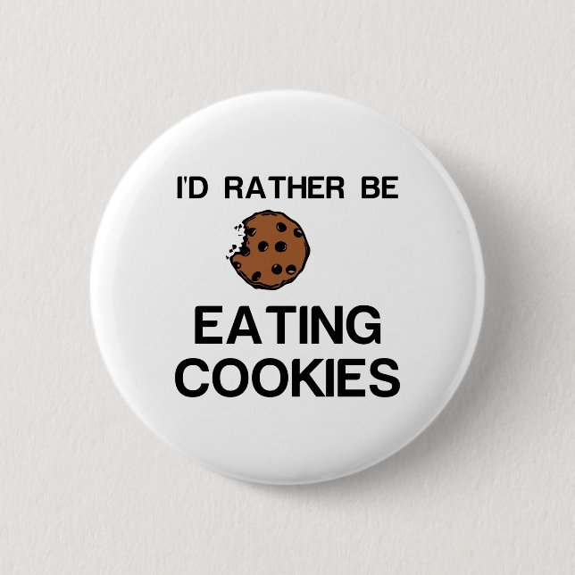 STATT COOKIES ZU ESSEN BUTTON (Vorderseite)