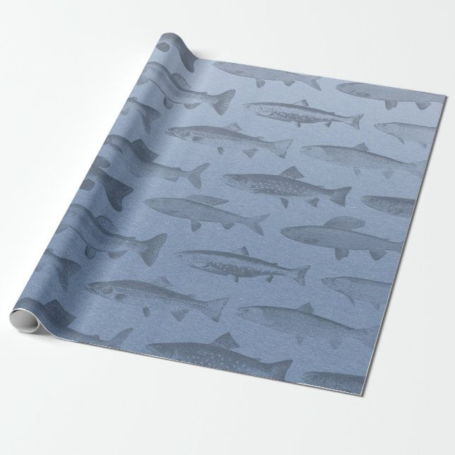 Stattdessen fischen wir nach eigenem Fangmuster Geschenkpapier (Ungerollt)