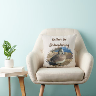 Stattdessen sei Vogelbeobachtung Wild Bird Hobby w Kissen