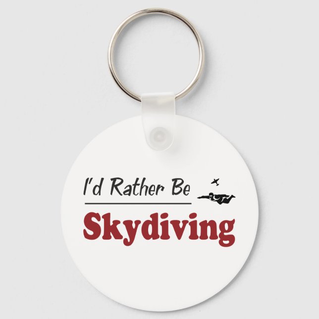 Stattdessen Skydiving Schlüsselanhänger (Vorderseite)