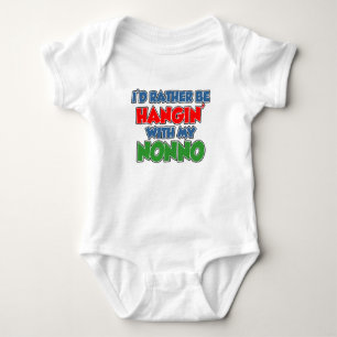 Stattdessen sollte man mit Nonno umgehen Baby Strampler