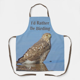 Stattdessen Vogelbeobachtung Hobby Wild Raptor Bir Schürze
