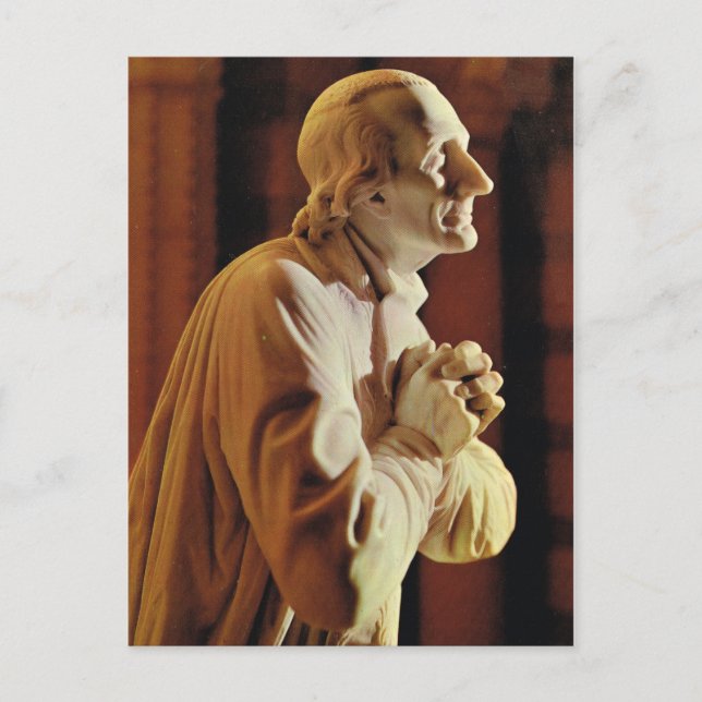 Statue de Cure d'Ars Postkarte (Vorderseite)