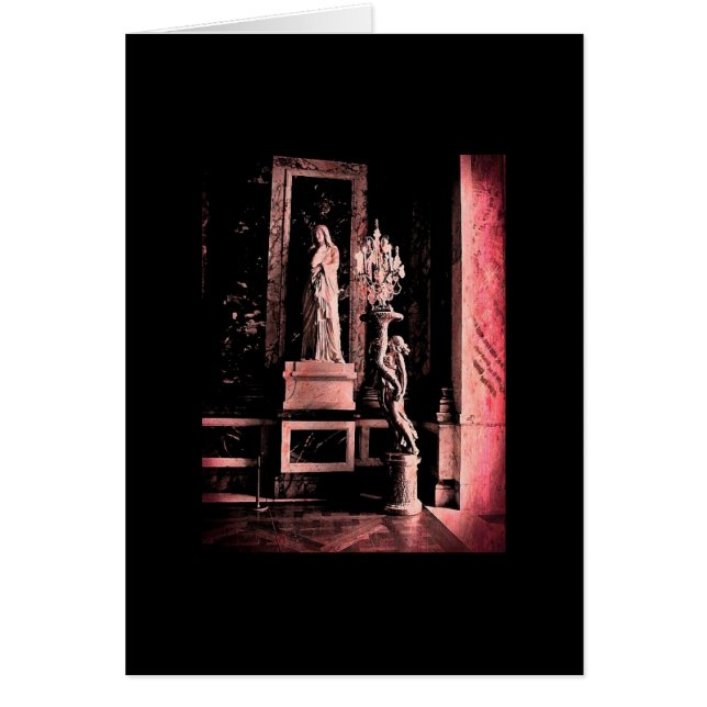 Statue de Fisheye Versailles rose (Devant)