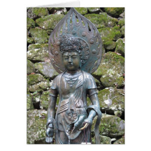 Statue de Kannon (Kwan Yin) sur le ~ de Mt. Kurama