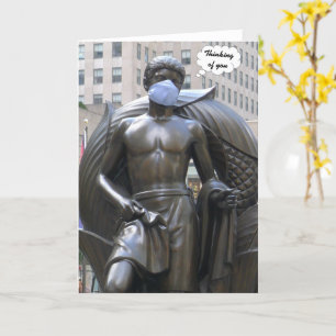 Statue de la jeunesse, Pensez à vous - carte phot