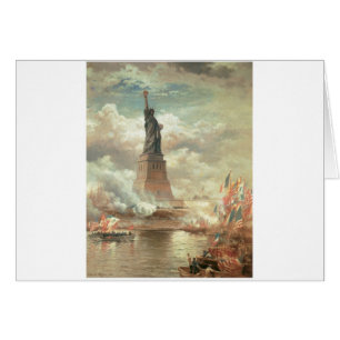 Statue de la liberté, New York circa 1800's