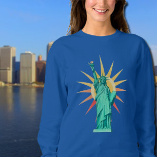 Statue de la Liberté & Sweatshirt Soleil Levant