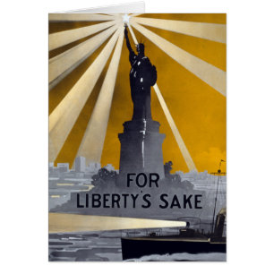 Statue de la Liberté Torch et de la Marine américa