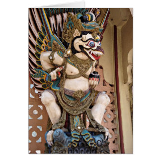Statue de sourire de Garuda