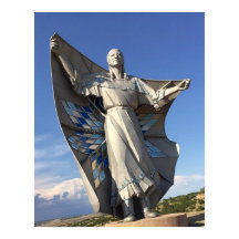 Statue der amerikanischen Ureinwohner