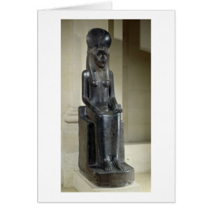 Statue der Löwe-köpfigen Göttin Sekhmet, vom Th