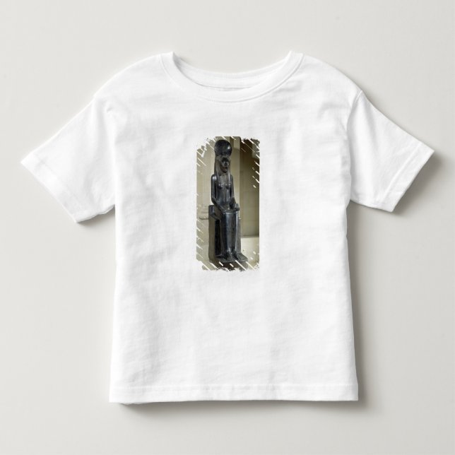Statue der Löwe-köpfigen Göttin Sekhmet, vom Th Kleinkind T-shirt (Vorderseite)