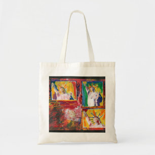 Statue des 3 Etats-Unis des sacs de peinture de