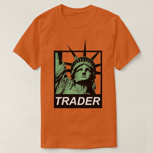 Statue des Freiheitshandels T-Shirt (Design vorne)
