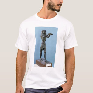 Statue des Gottes Horus, der ein Getränk macht T-Shirt