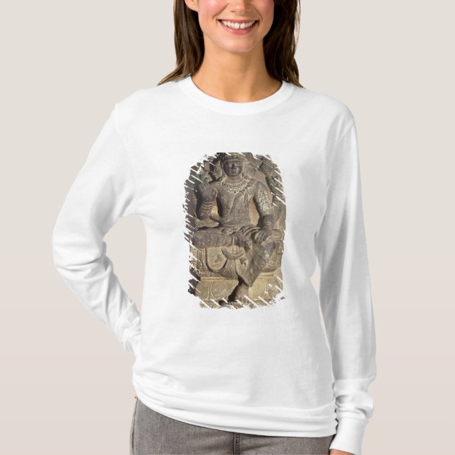 Statue des hindischen Gottes Brahma T-Shirt (Vorderseite)
