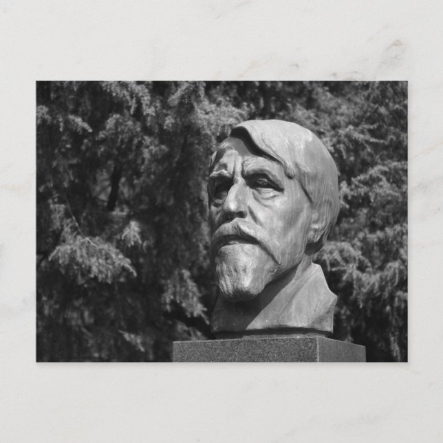 Statue Dr. Arthur Schnitzler Postkarte (Vorderseite)