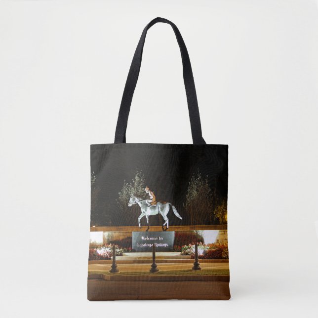 Statue du Cheval Natrive Dancer Saratoga Sac fourr (Devant)