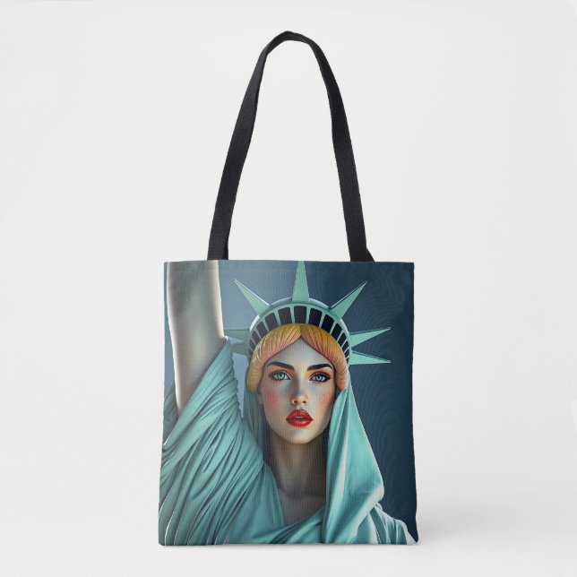 Statue du Sac fourre-tout de la Liberté (Devant)