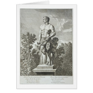 Statue d'un satyre à Versailles, 1675, de 'Vues