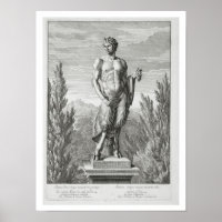 Statue eines Satyr mit einem Haufen Trauben, Versa
