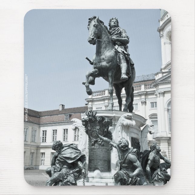 Statue Friedrich Wilhelm I. in Berlin Mousepad (Vorne)