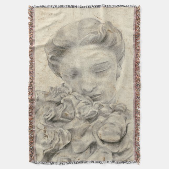 Statue im Garten I Decke (Vorderseite Vertikal)