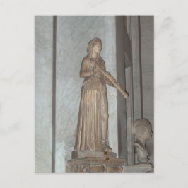 Statue im Vatikanmuseum in Rom, Italien Postkarte