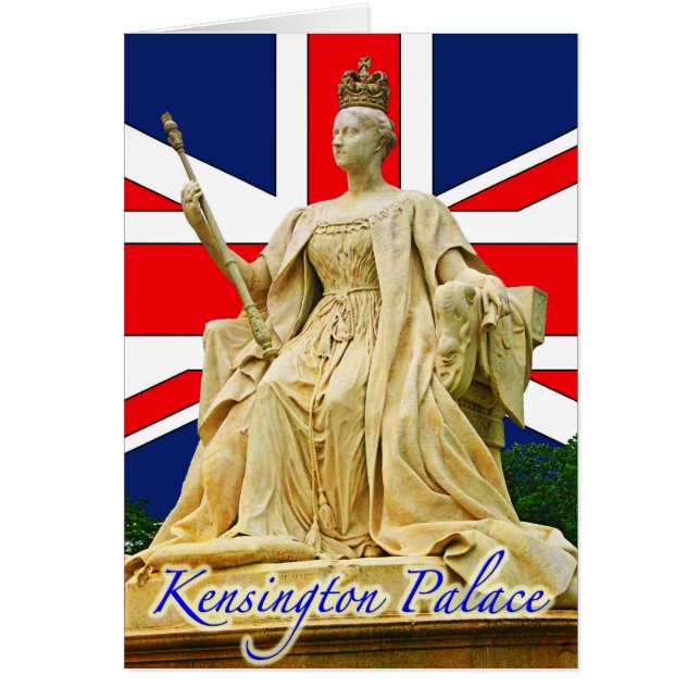 Statue Kensington-Palastes der Königin-Victoria (Vorne)
