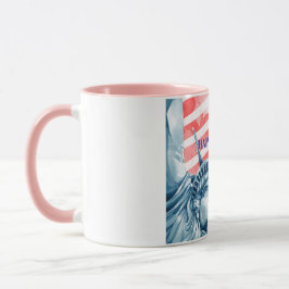 Statue Liberty 4. Juli Custom Tasse