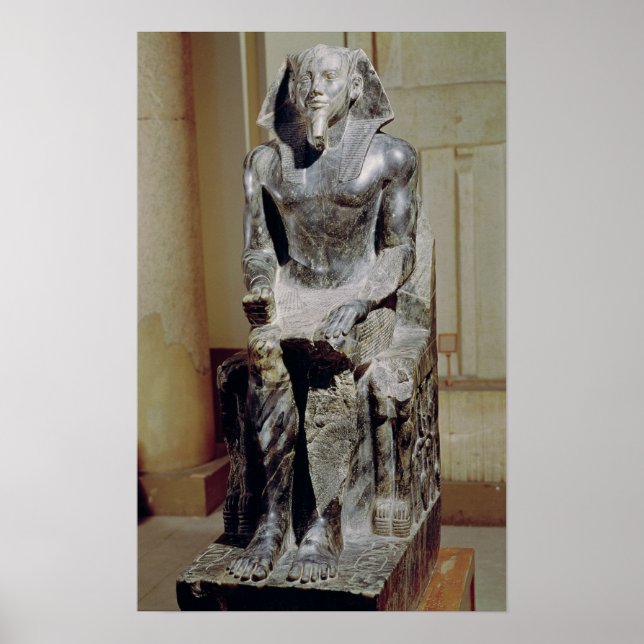 Statue of Khafre Poster (Vorne)