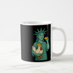 Statue Of Liberty Chicken Taco Trump Immer Chicke Kaffeetasse