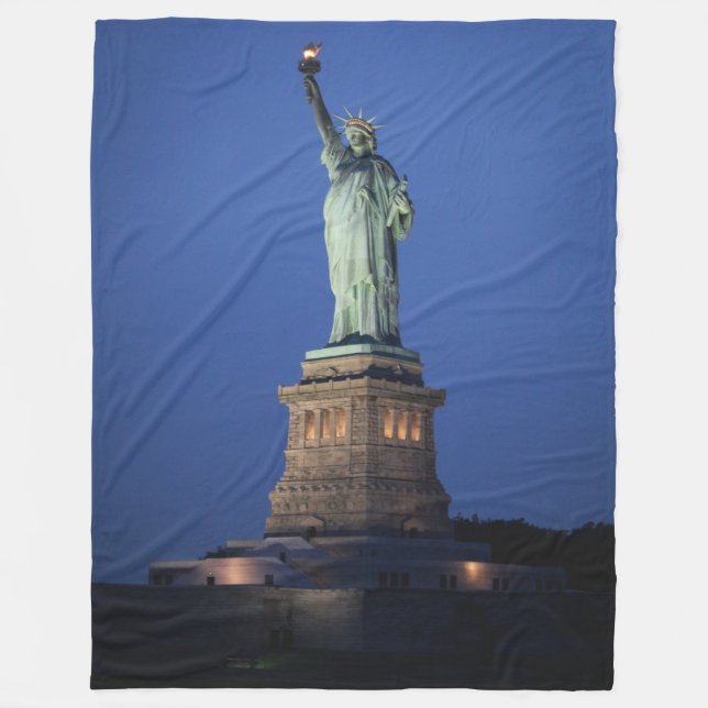 Statue Of Liberty Fleecedecke (Vorderseite)