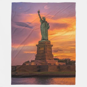 Statue Of Liberty Fleecedecke