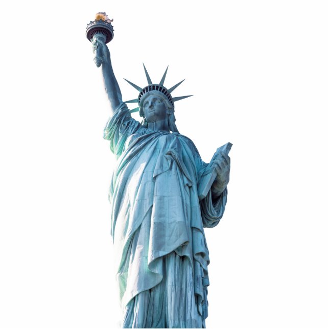Statue of liberty  freistehende fotoskulptur  (Vorne)