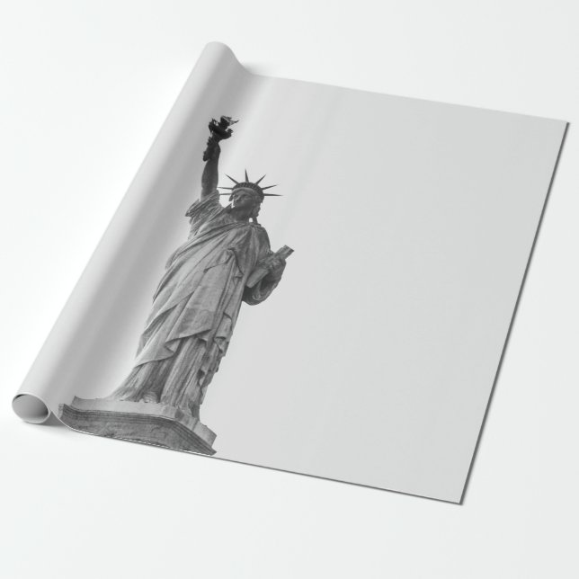 STATUE OF LIBERTY GESCHENKPAPIER (Ungerollt)