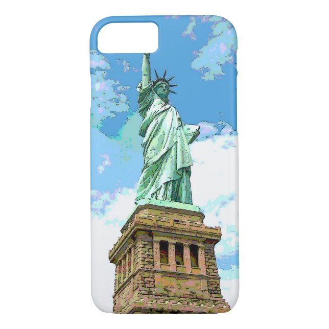 Statue of Liberty iPhone 7 Fall Case-Mate iPhone Hülle (Rückseite)